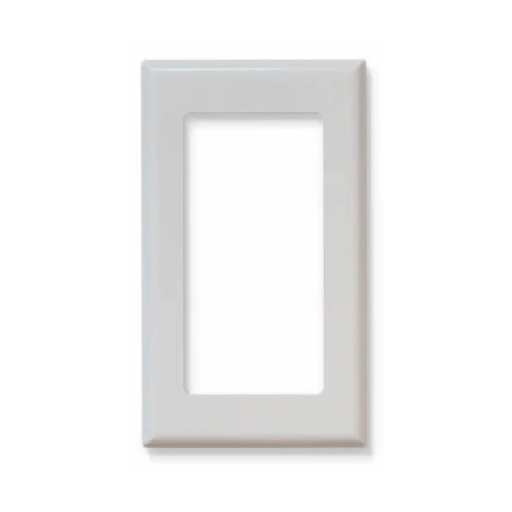 Placa de Pared sin Tornillos de 1 Módulo