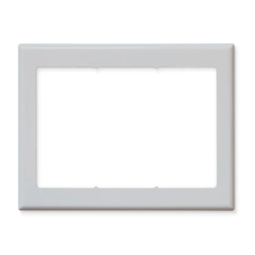 Placa de pared sin tornillos de 3 módulos